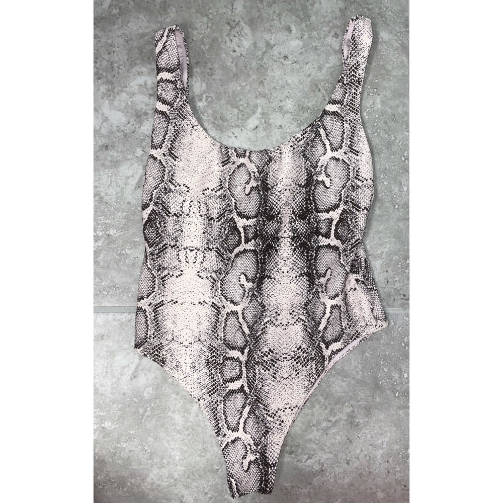 Victoria’s Secret Snake Print One Piece